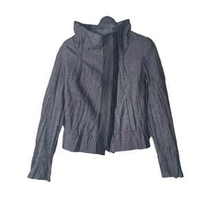 短款 休闲抓皱设计感立领修身 外套2240 女士时尚 SD正品