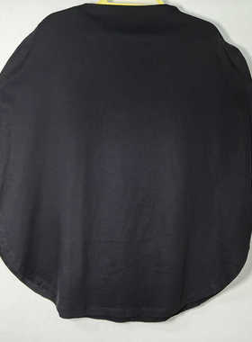 圣迪家正品特价女士高级设计感小众圆形无袖全棉T恤夏0133