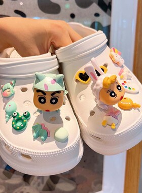 立体洞洞鞋鞋扣crocs洞洞鞋配件