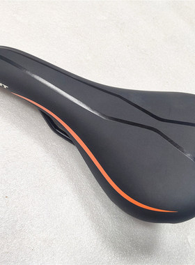 捷安特2139山地自行车座垫橙色线条车坐垫 公路车鞍座ATX678正品