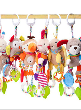 Baby Hanging Toys for Strollers, Cribs Rattles and Teethers