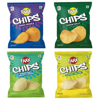 Indian flavored potato chips印度进口多味薯片Lemon Masala 80g