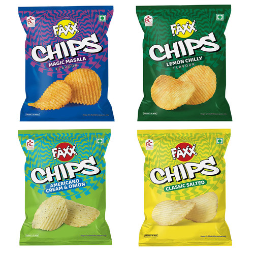 Indian flavored potato chips印度进口多味薯片Lemon Masala 80g