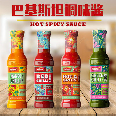麻辣酱HOT Spicy Sauce巴基斯坦Chilli Garlic辣椒蒜蓉酱300克