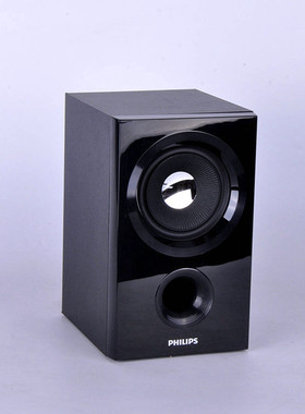 PHILIPS/飞利浦BTM1560家庭影院5.1中置音箱木质家用挂墙环绕音响
