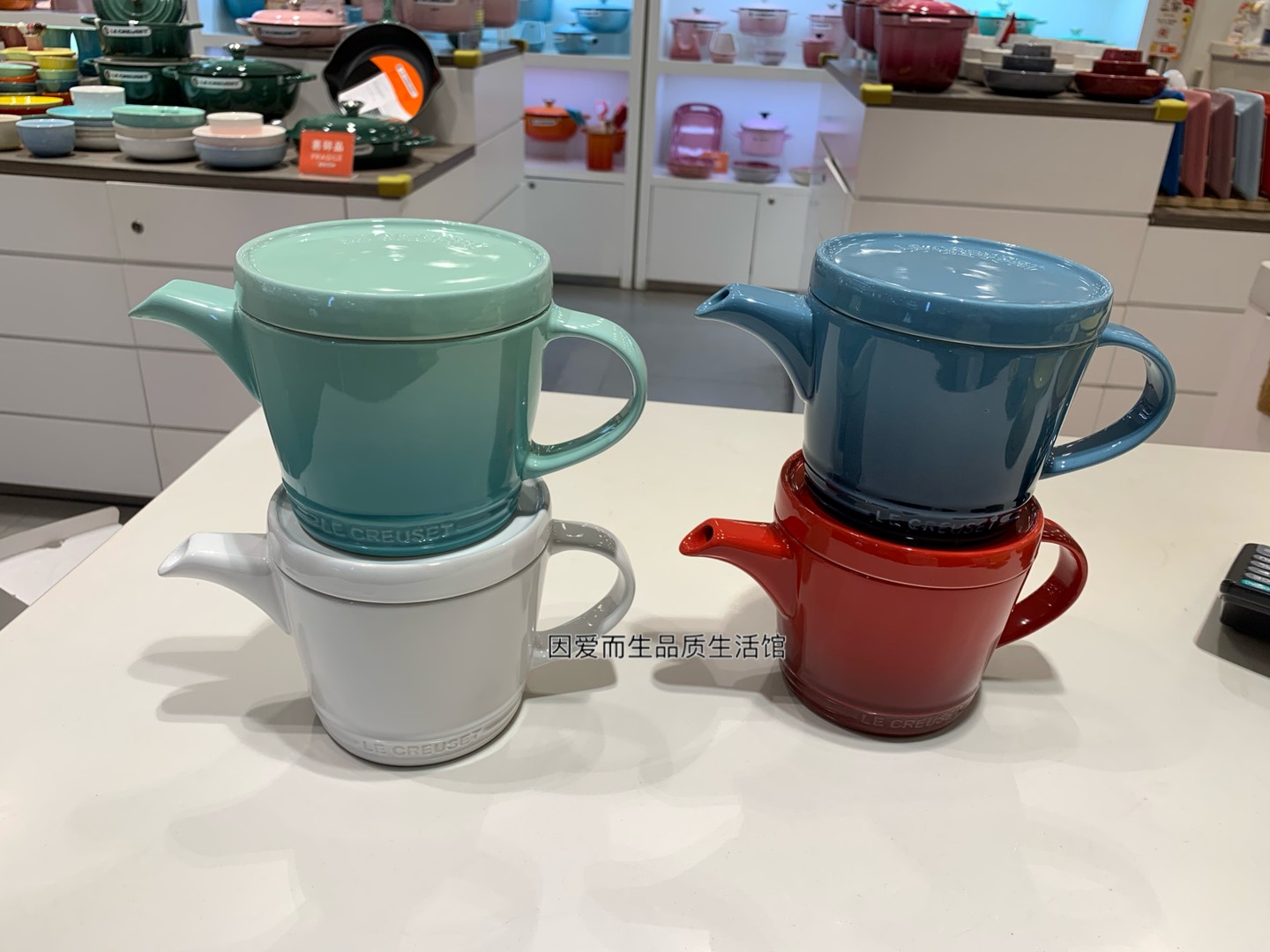 酷彩日式和风宽口径570ml茶壶