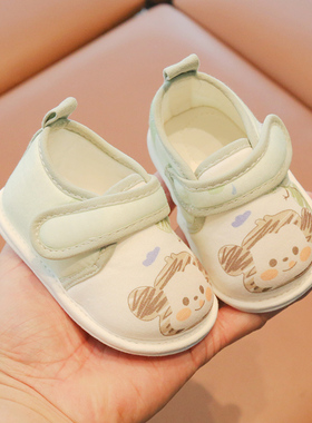 新生儿婴儿鞋子0一6-8月春季宝宝鞋子2025年新款软底步前鞋春秋男