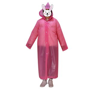 雨衣时尚 150克加厚EVA款 轻便非一次性雨衣 直播专享EVA