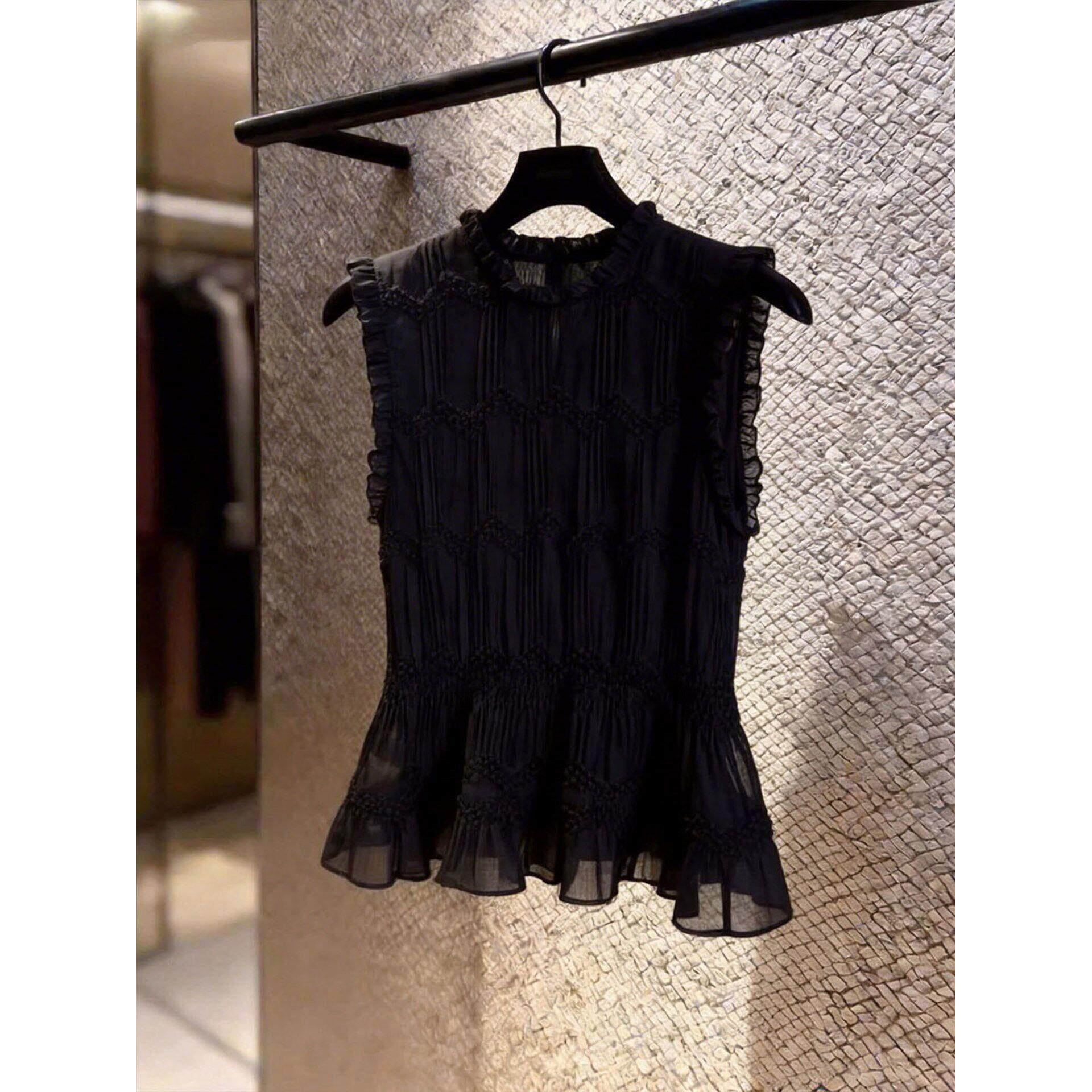 女装无袖百搭通勤风宽松春款