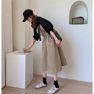 潮牌显瘦连衣裙胖mm长裙夏秋新款