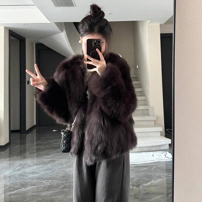 潮牌冬季新款女装短款时尚仿狐狸毛羽毛皮草年轻款潮皮毛一体外套,服饰配件/皮带/帽子/围巾,二件套,淘宝优惠券,粉丝福利购,淘宝优惠卷