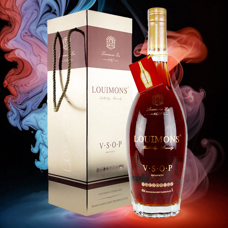 法国洋酒 LOUIMONS 路邑名仕VSOP白兰地 洋酒 瓶装 3L