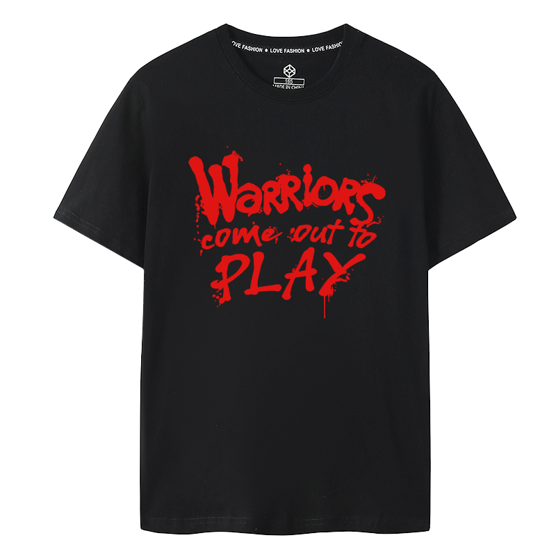 火箭短袖T恤伊森妈妈同款勇士,出来玩玩WARRIORS COME TO PLAY