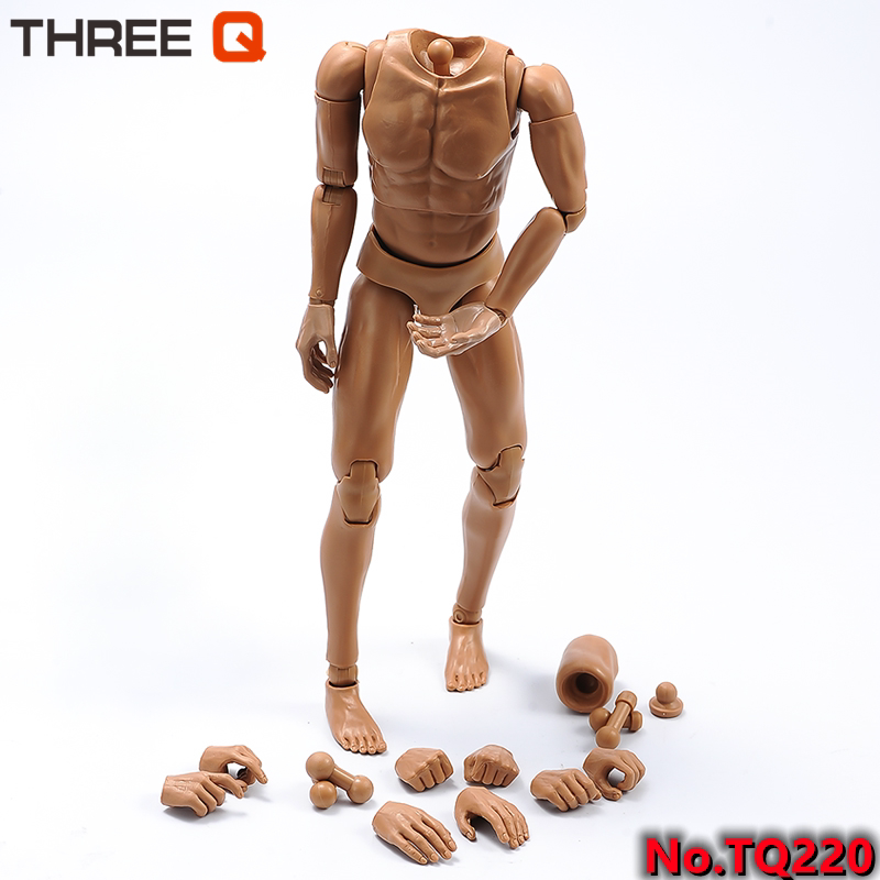 1/6兵人模型男素体无脖子