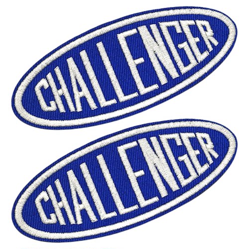 CHALLENGER挑战者英文刺绣臂章魔术贴士气徽章战术户外包配