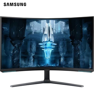 三星 S32BG850NC 曲面 240Hz 显示器 32寸 MiniLED SAMSUNG