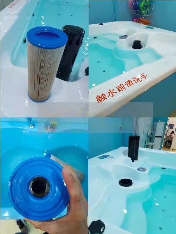泳池滤芯亚克力儿童游泳池专用过滤芯