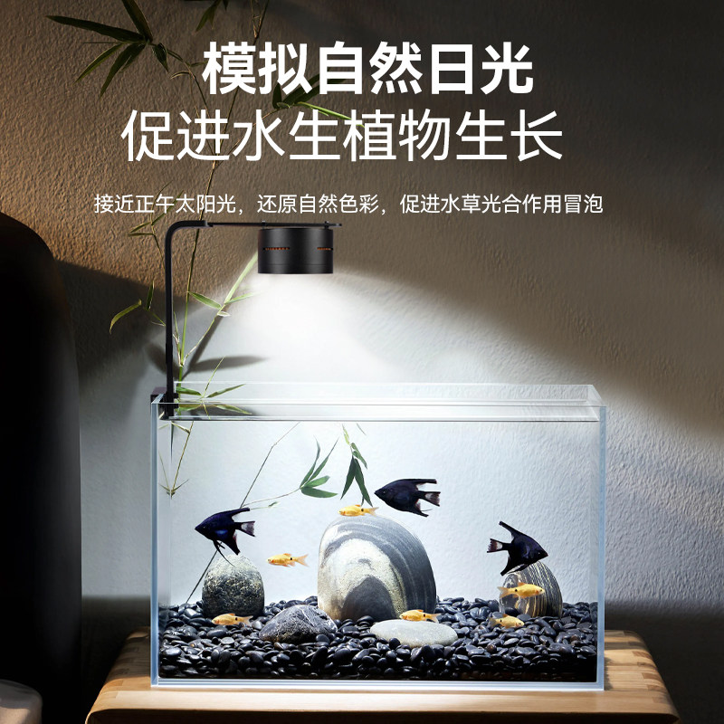拉丁二代 原生溪流爆藻灯专业兰寿金鱼水草增色增艳全光谱app筒灯图片
