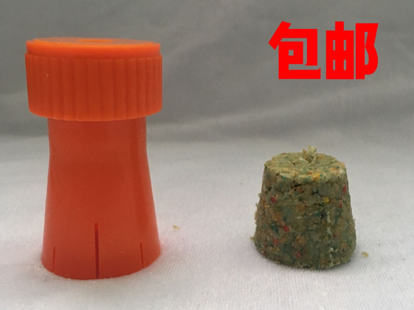 定海神针小飞钩钱塘江飞钩饵料成型模具定海神针用小号六槽送钩针