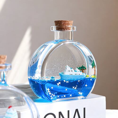 治愈系漂流瓶沙漏桌面摆件