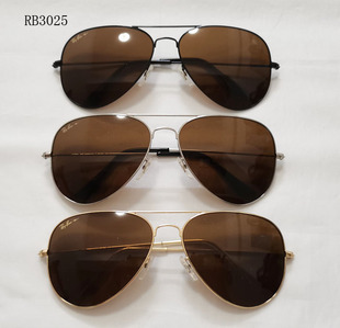 RB3025应仕太阳眼镜多色可配近视镜片总宽145mm。