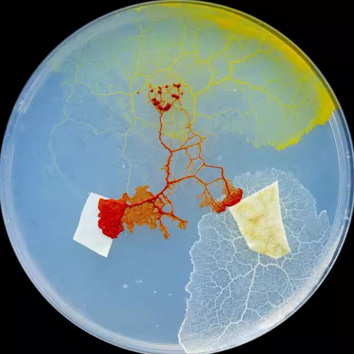 菌王争霸赛黏菌菌种菌核宠物小好养活体变形多头绒泡菌染色粘菌