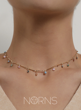 Norns合金多巴胺彩色项链