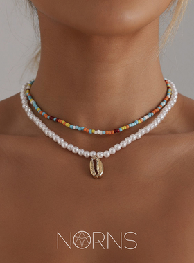 Norns波合金男女海边项链沙滩