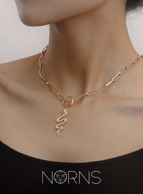 Norns合金OT扣项链简约
