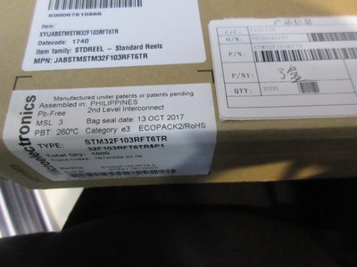 原装STM32F103RFT6集成电路芯片