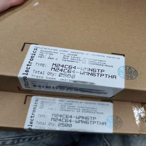 ST总线M24C64-WMN6TP原装正品