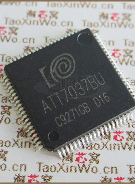全新原装 钜泉/炬力 ATT7037BU LQFP80 带零线 单相多功能计量SOC
