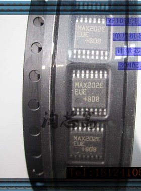 MAX202EEUE  全新原装  MAX202E TSSOP-16 MAXIM 现货  优势现货