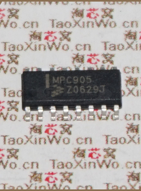 MPC905DR2 单片机 PROCESSOR SPECIFIC CLOCK GENERATOR, 50MHZ