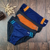 速干U凸游泳衣夏季 三角泳裤 2XL外贸中腰男士 玩水温泉度假