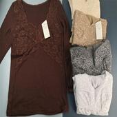 睡眠上衣M 日本大码 胖秋冬免穿文胸一体秋冬家居服舒适棉质长袖