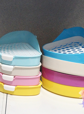 11的鼠宝 花枝鼠 仓鼠 豚鼠 小号三角厕所 颜色随机24*18*11cm