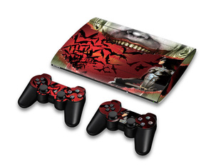 ps3slim4000贴纸痛机贴全包痛贴彩贴膜个性 彩贴机身贴保护主题贴