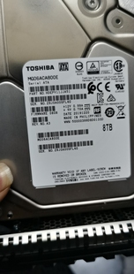 SATA 3.5 企业级服务器硬盘 7.2K 东芝 MG06ACA800E Toshiba 8TB