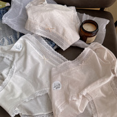 少女三角裤 精致蝴蝶结提花棉 透气孔柔软加长裆纯棉内裤 10A抑菌