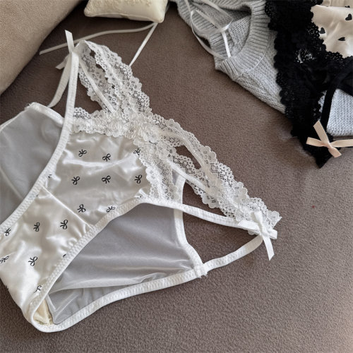 纯欲性感风高开叉少女内裤低腰