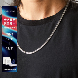 ROADLATIVE原创设计国潮街头潮流嘻哈钛钢项链男女 潮woo专属