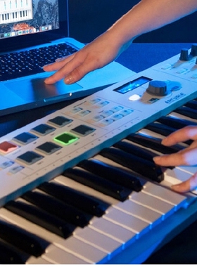 Arturia KeyLab 25/49/61键 专业配重编曲MIDI键盘DJ打击垫控制器