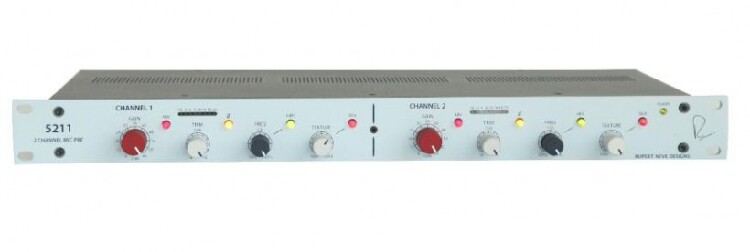 Rupert Neve Designs 尼夫 5211 1U标准机架 双通道话放 替代1073