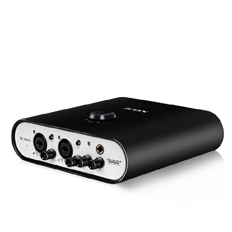 iCON Pro Audio艾肯DUO44 DYNA 声卡主播直播台式电脑手机录音K歌
