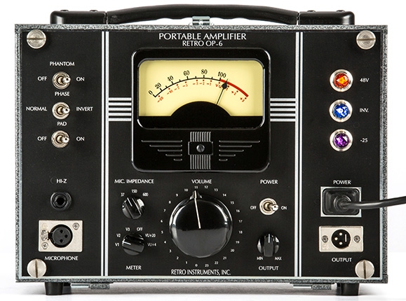 Retro Instruments OP-6 电子管话筒放大器