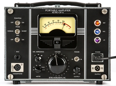 Retro Instruments OP-6 电子管话筒放大器