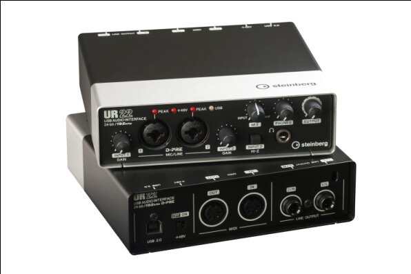 YAMAHA Steinberg UR22 MKII USB 音频接口