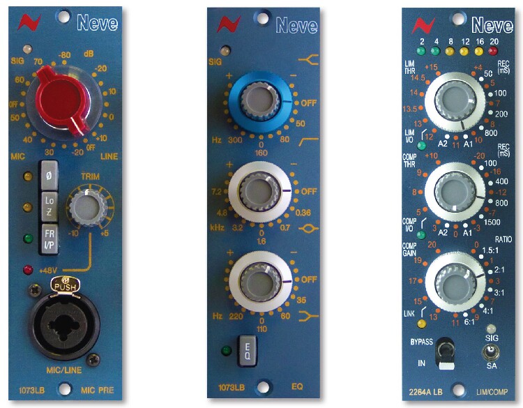 NEVE 500格式 通道条套装 话放 压缩 EQ 模块图片
