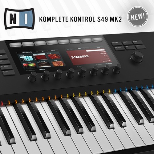 NI KOMPLETE KONTROL S49/S61/S88 MKII MIDI键盘 2017新款